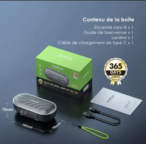 SpaceBox Haut-parleur avec FM