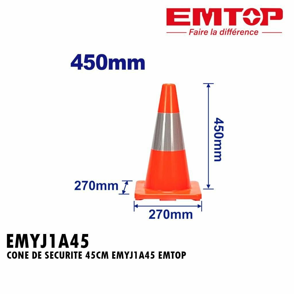 Cône de Sécurité 70cm