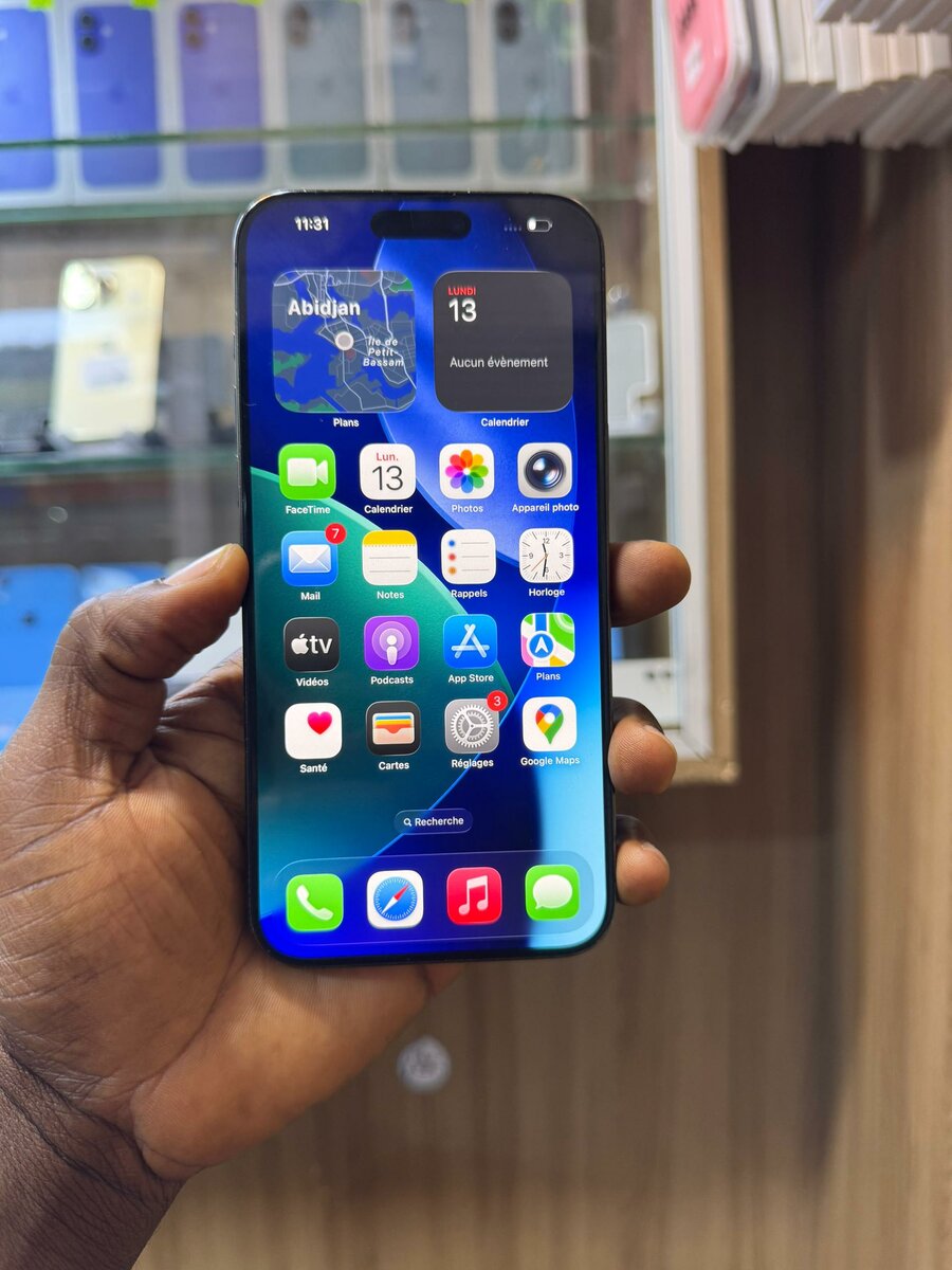 15 pro max 256Go avec son cart