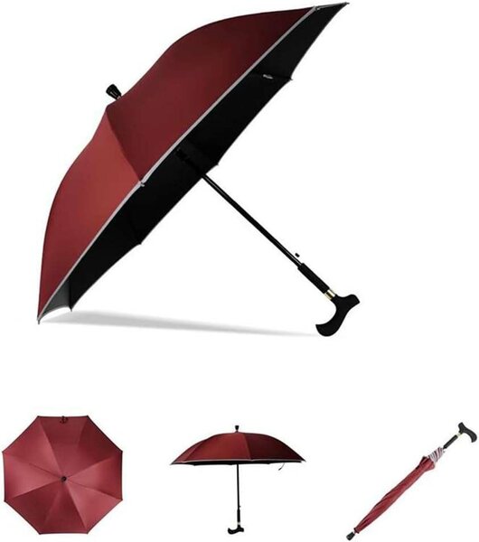 Parapluie, Combinaison Canne