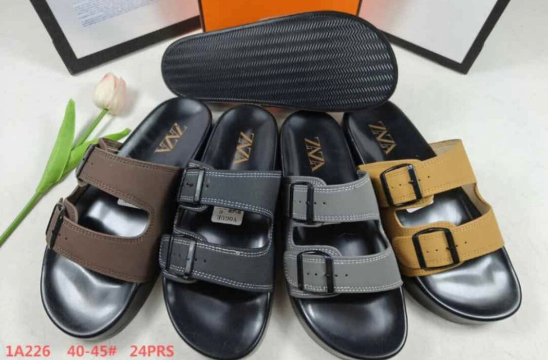 Sandales en cuir confortables