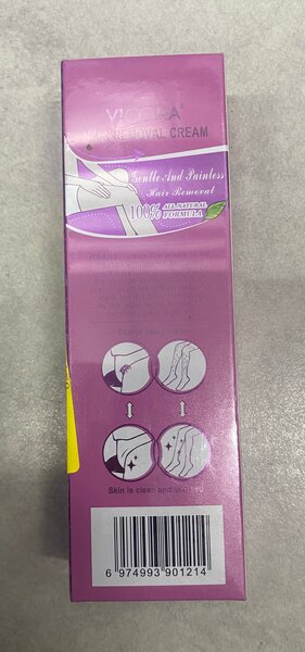 Crème d'épilation douce