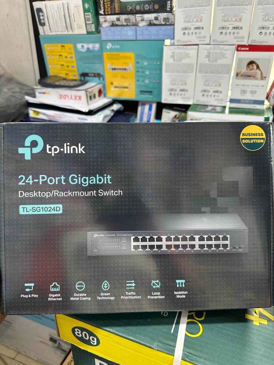 Switch Gigabit 24-Portes