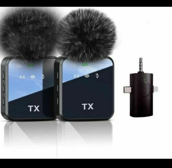 Microphone sans fil pour smartphone