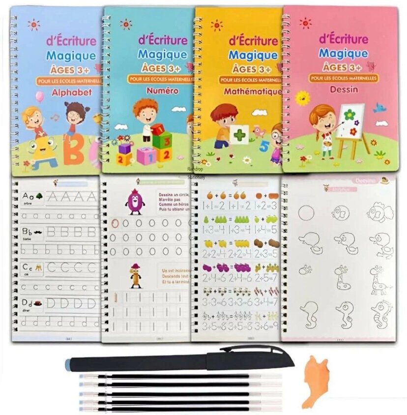 Cahiers Magiques Réutilisables