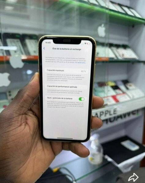 iPhone XR Jaune 128 Go