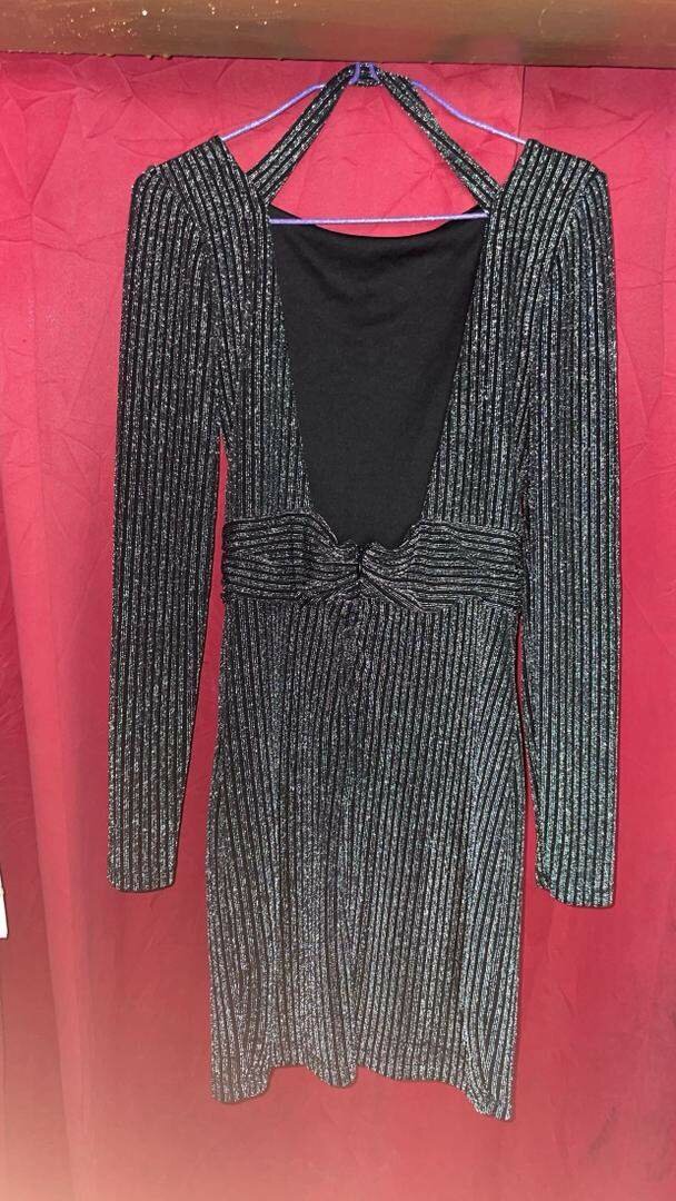 Robe soirée pailletée