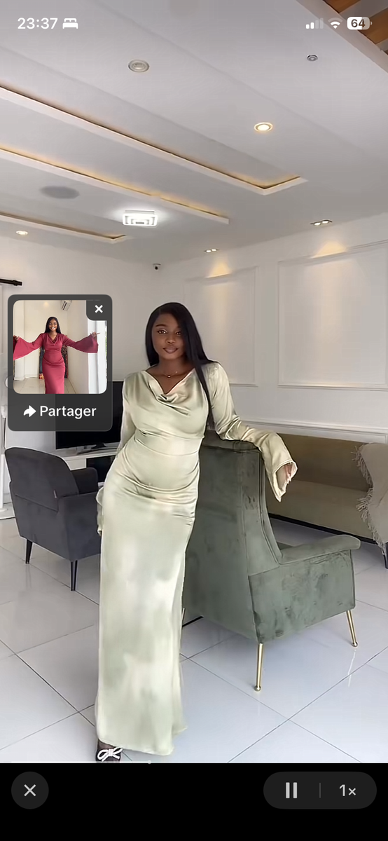 Robe longue élégante