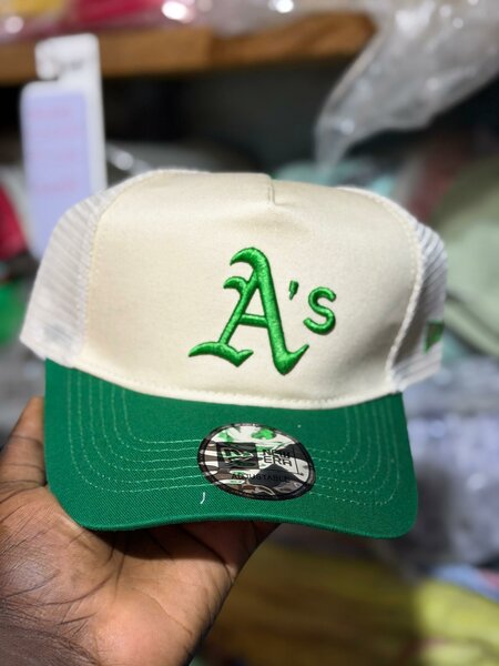 Casquette de sport verte