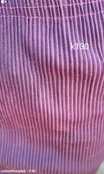 Purple women's skirt