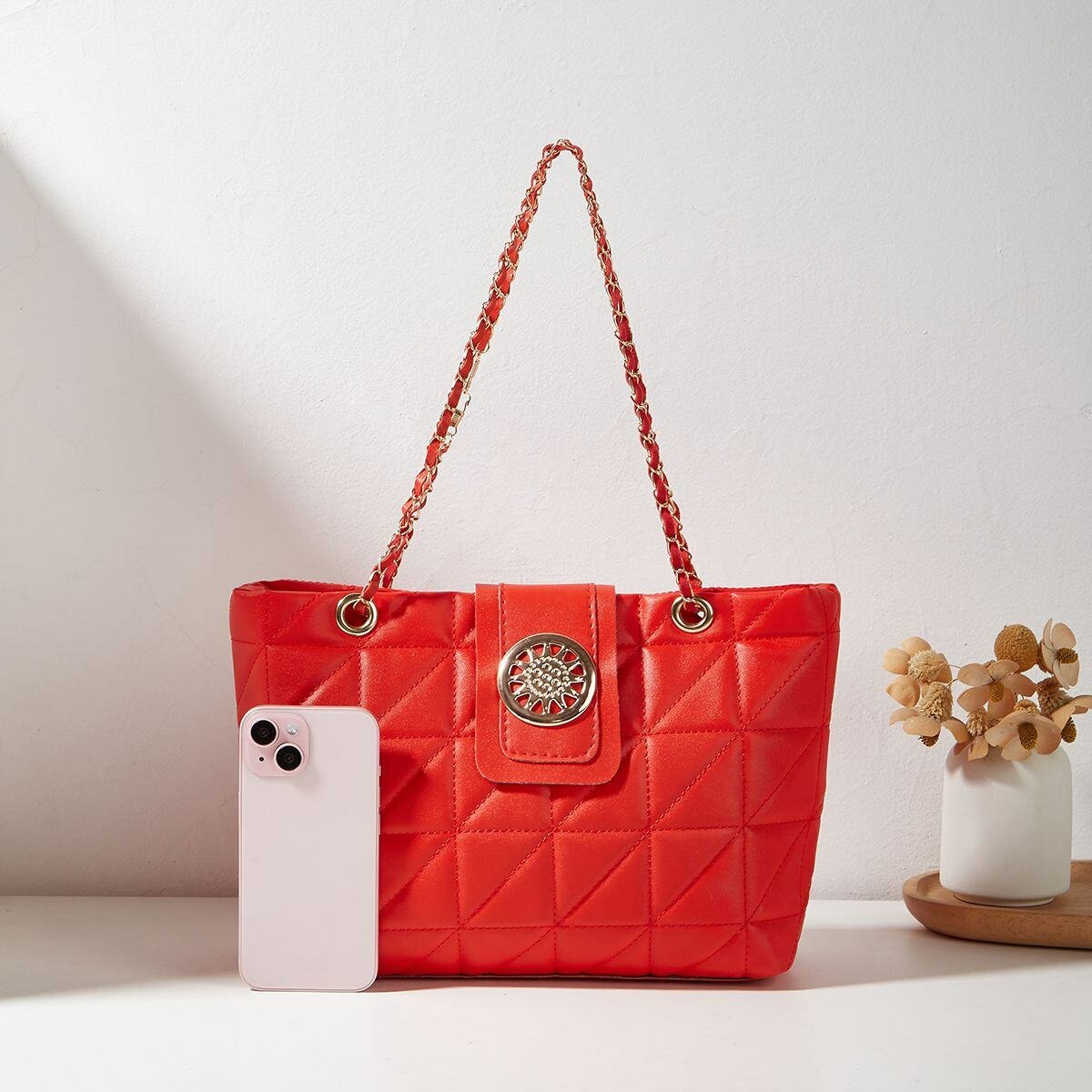 Sac à main matelassé élégant