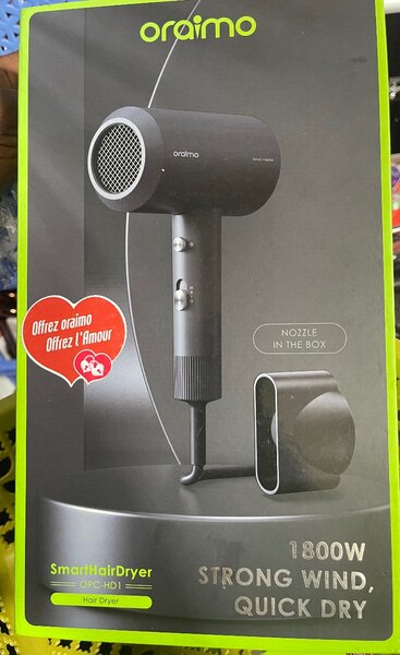 Sèche-cheveux 1800W Oraimo