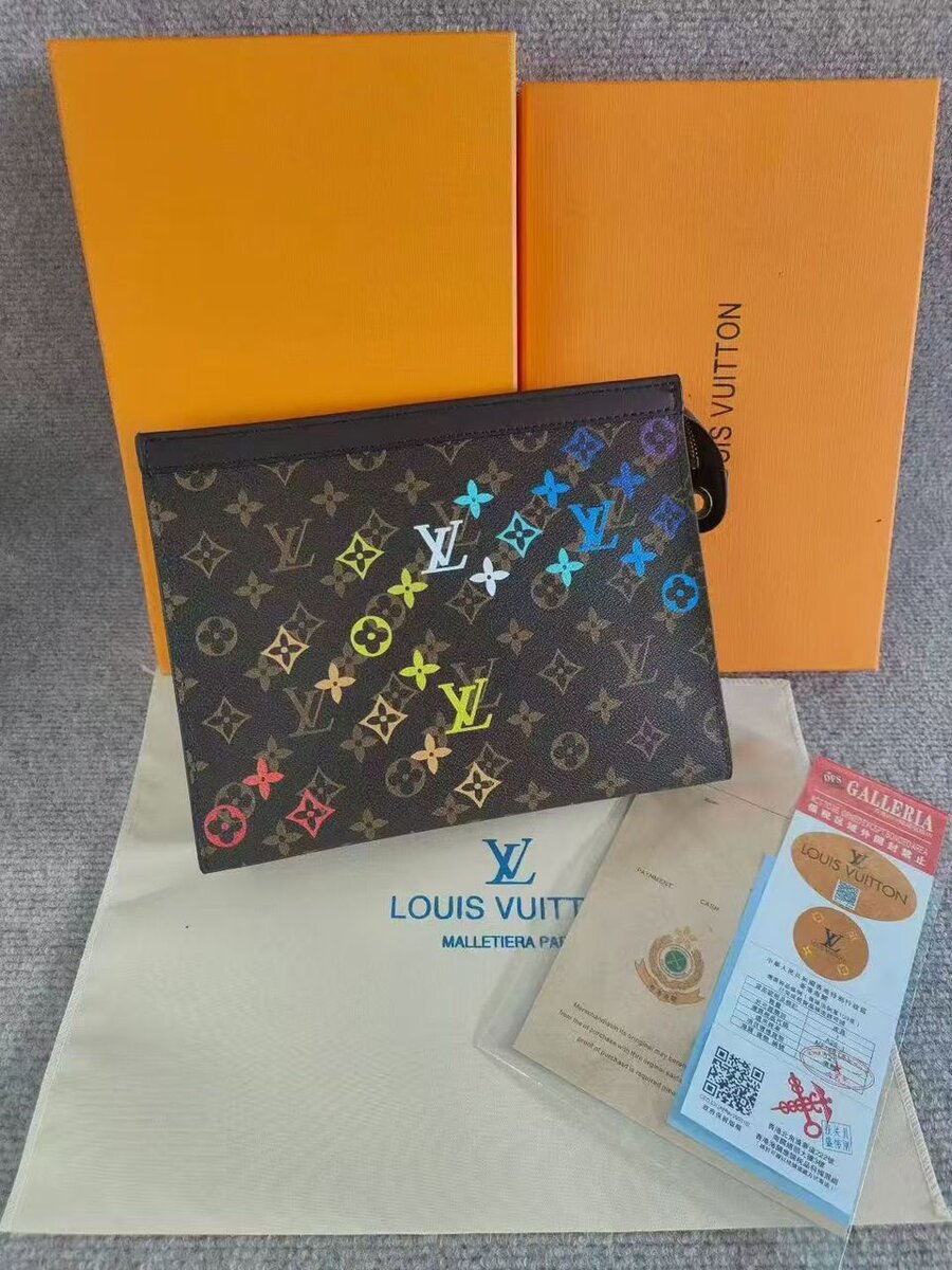 Pochette en cuir élégante