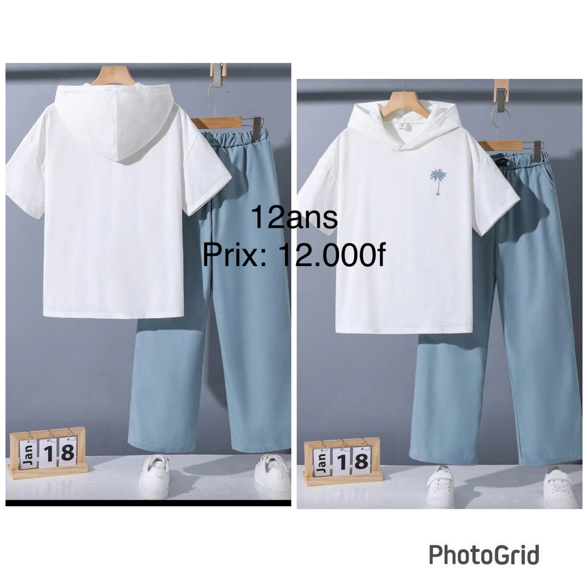 Ensemble enfants été mode