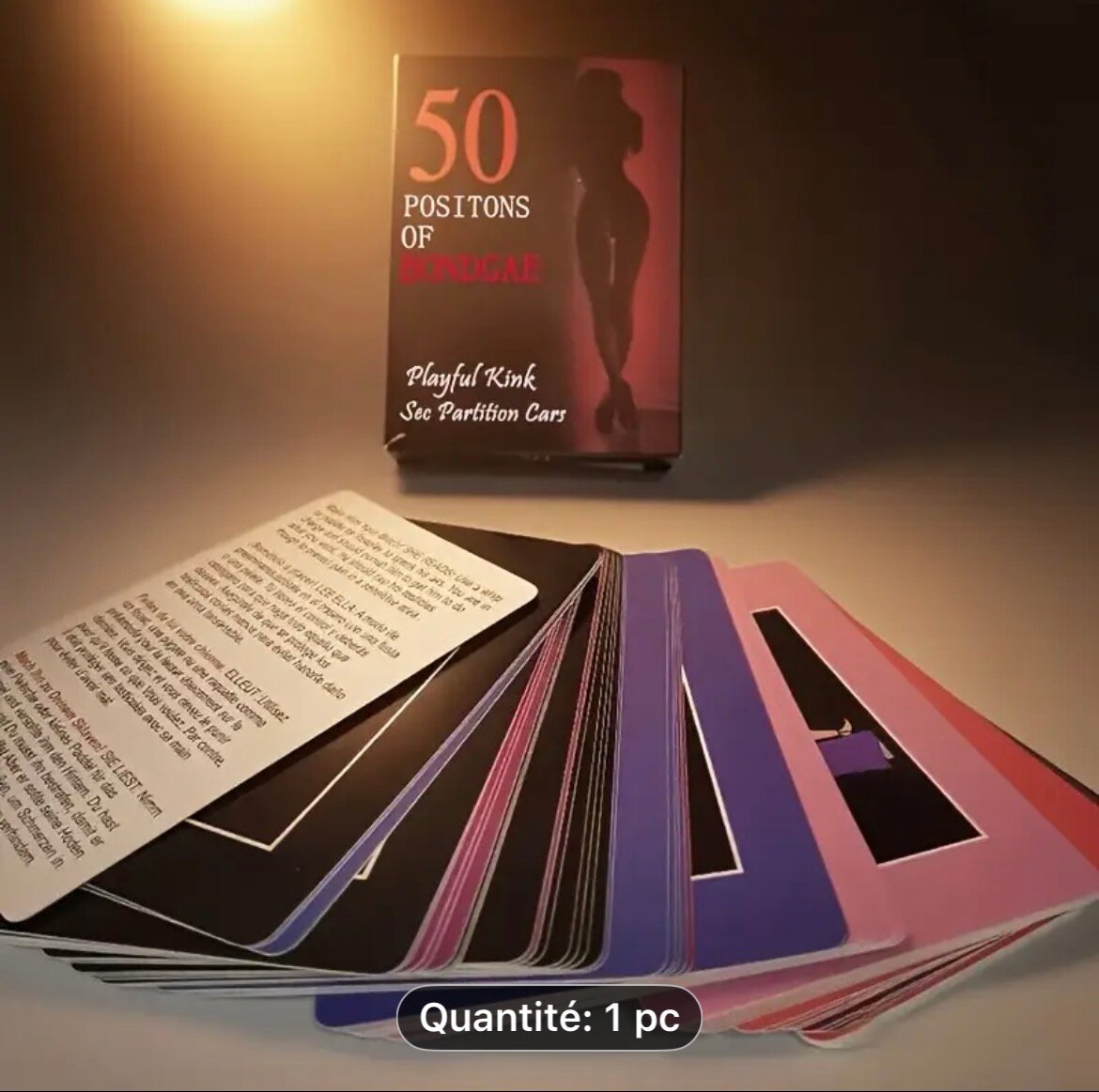 Cartes Positions Sensuelles