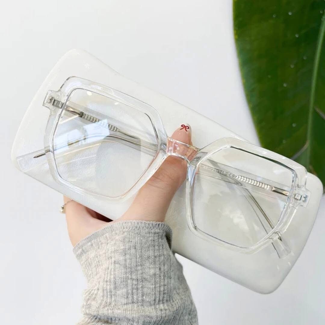 Lunettes Vintage Carrées Unisexes