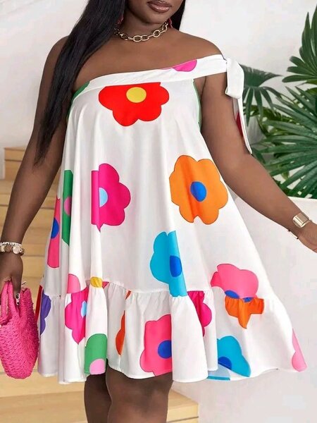 Combinaison à Fleurs Colorée