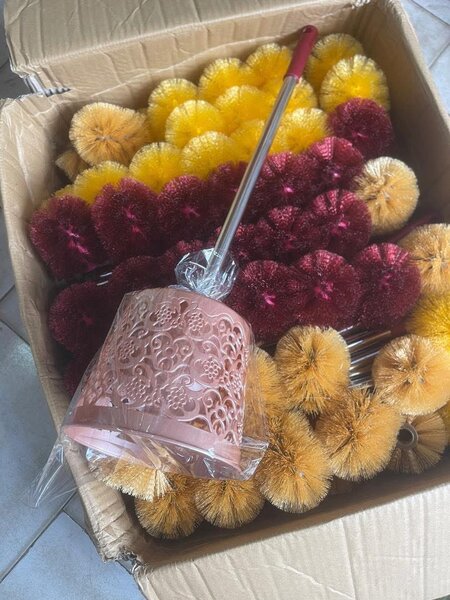 Colorful Toilet Brush Set