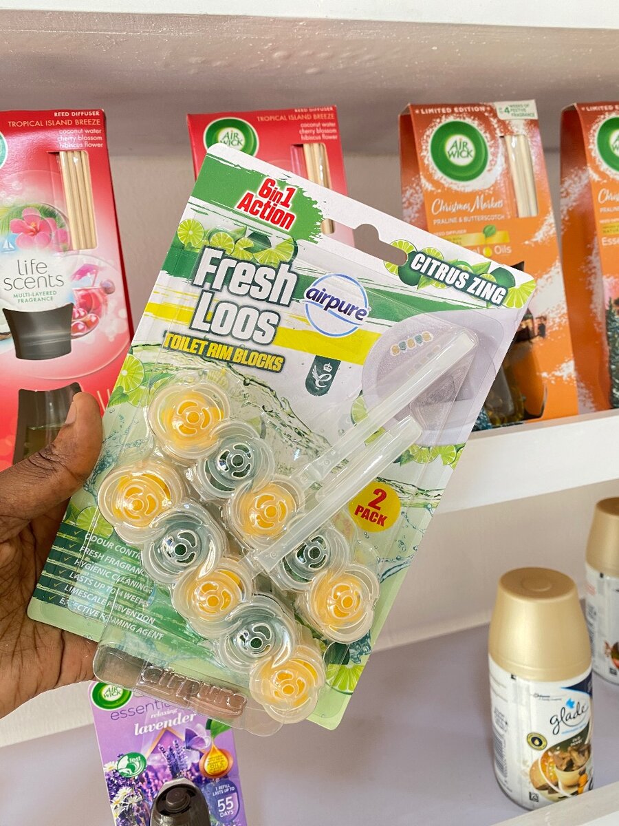 Airpure 2-in-1 toilet blocks