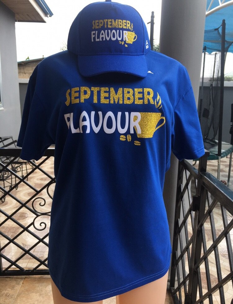 Unisex Scripted Birthday Tee and Cap