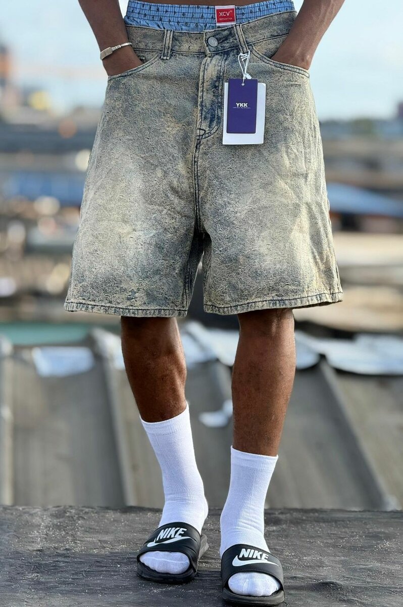 Shorts en jean décontractés