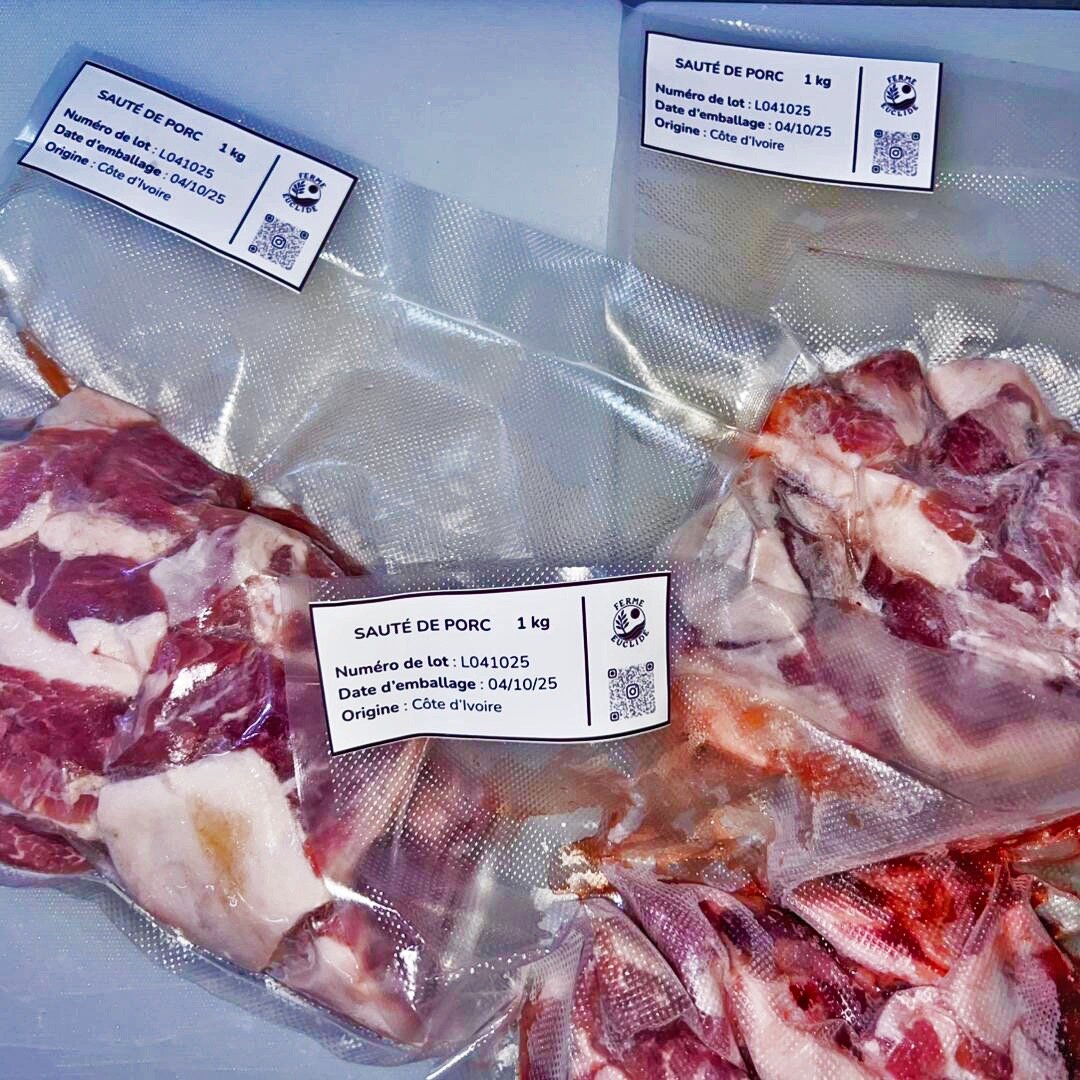 Viande de porc sans os