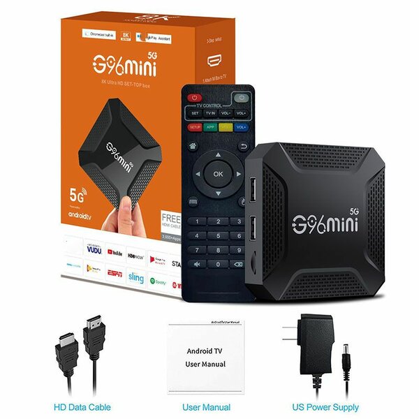 G96 Mini 8K Smart TV Box