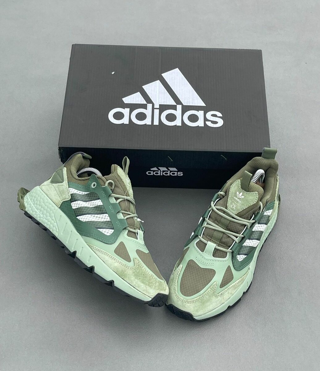 Baskets Adidas Vertes Homme