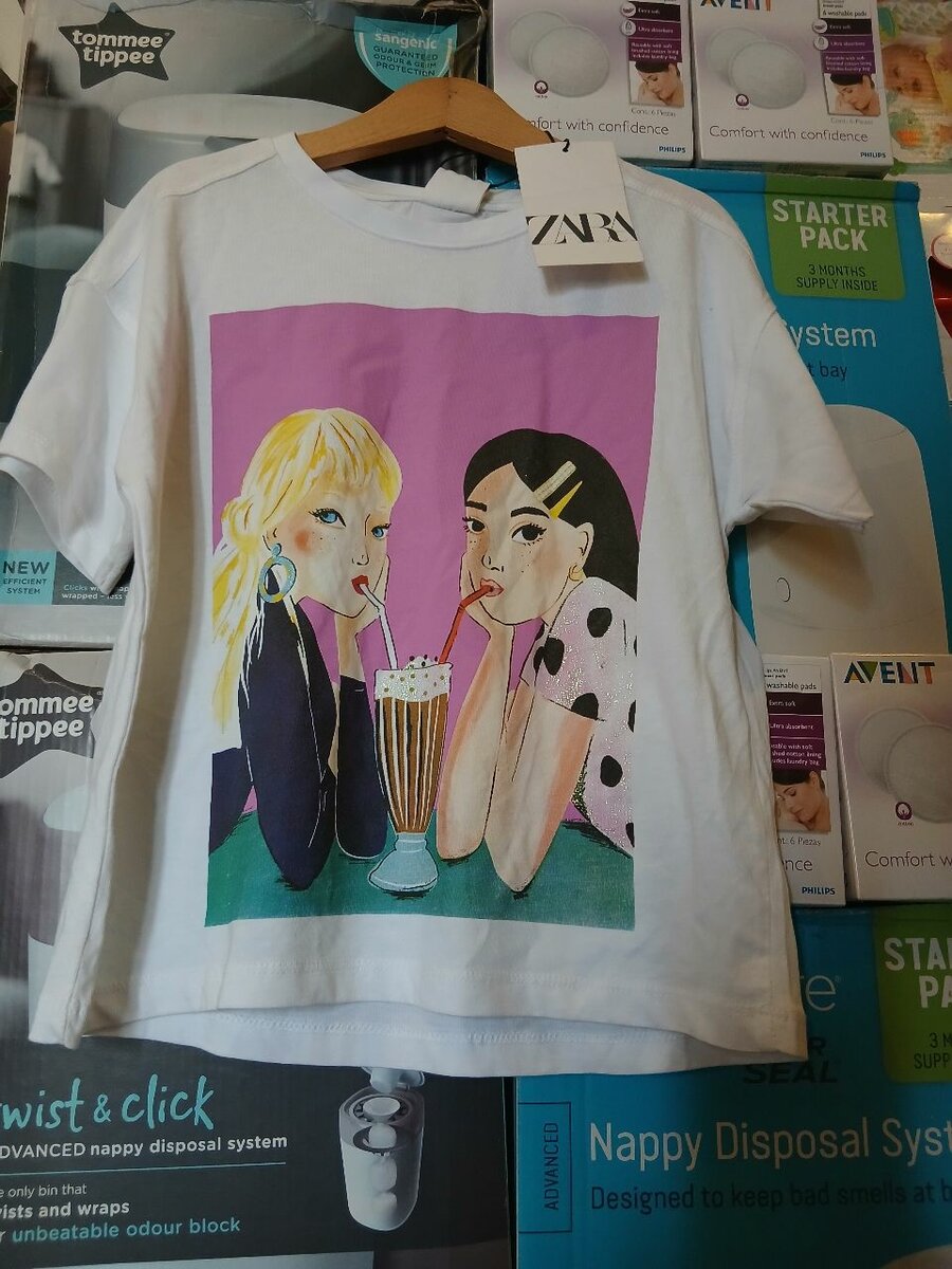 ZARA  Kids Aesthetic Tshirt