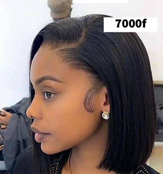 Perruque frontale lisse