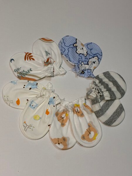 Moufles Bébé Anti-Griffures