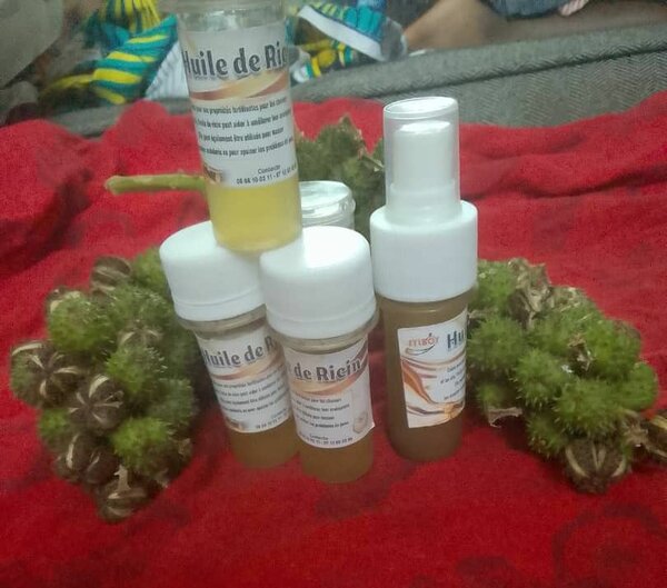 Huiles de ricin femugrec ésame