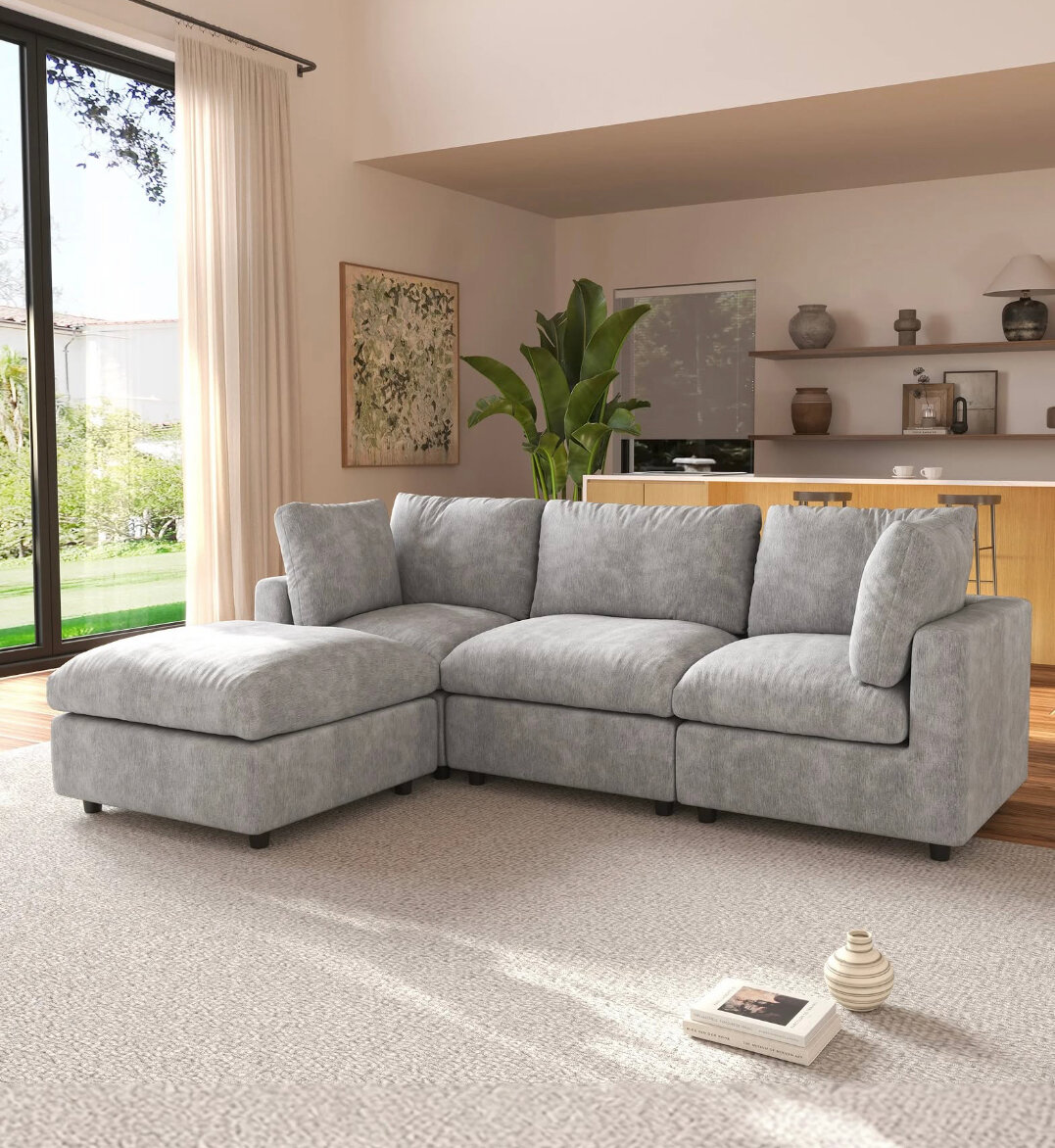 Canapé d'angle moderne