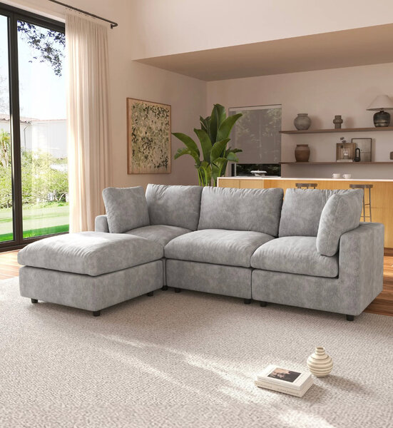 Canapé d'angle moderne