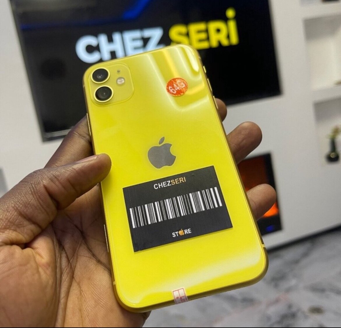 iPhone 11 Jaune