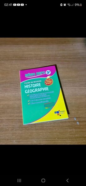 Fiches Révision Histoire-Géo