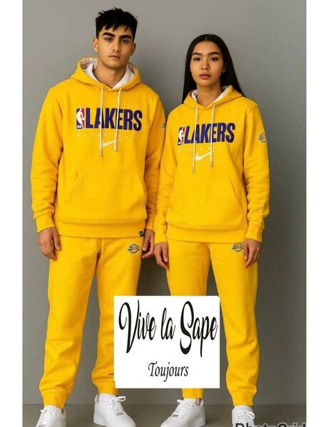 Sweat à Capuche Lakers Unisexe