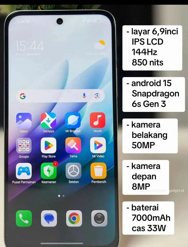 Smartphone Redmi 15