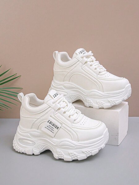 Baskets Chunky Blancs