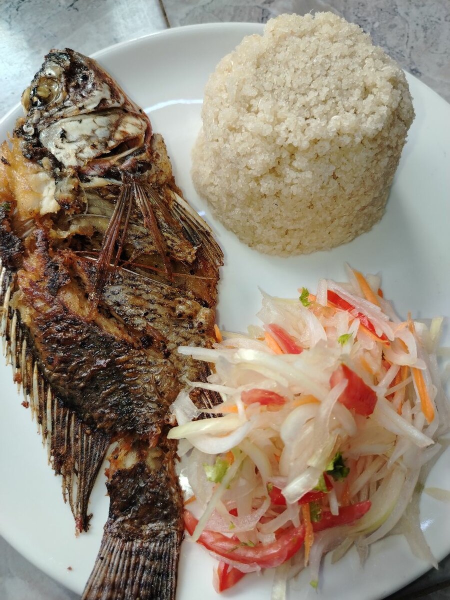 Attiéké Poisson Tilapia