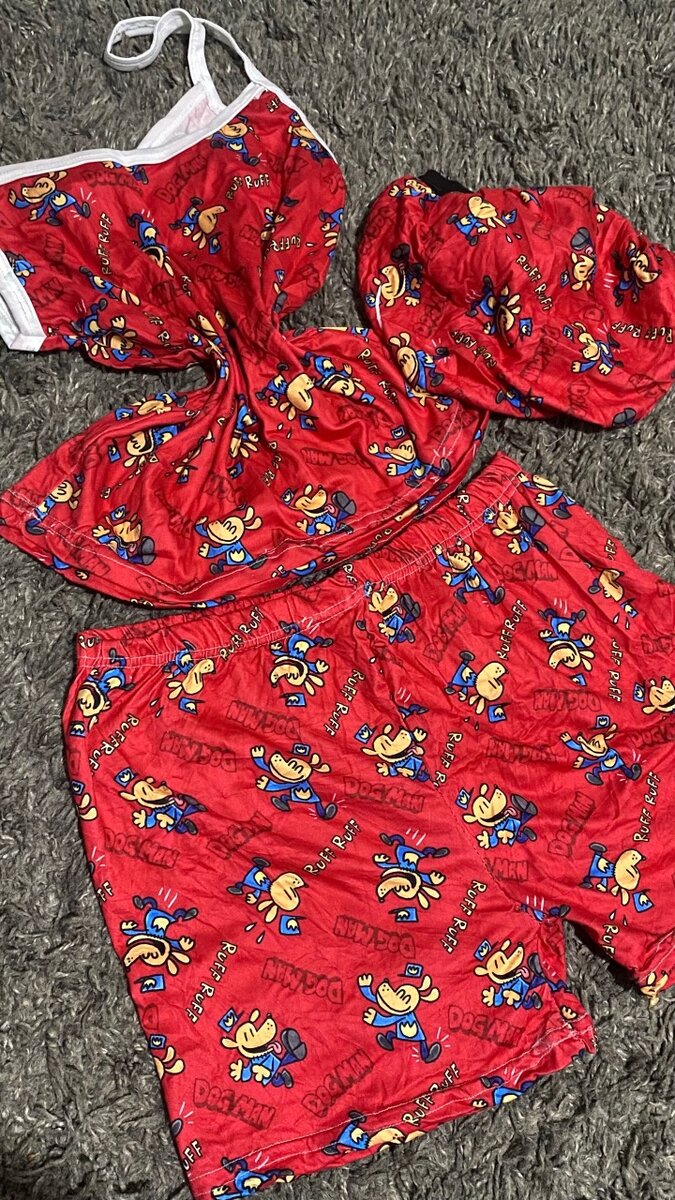 Pyjamas enfants colorés 3 pièces