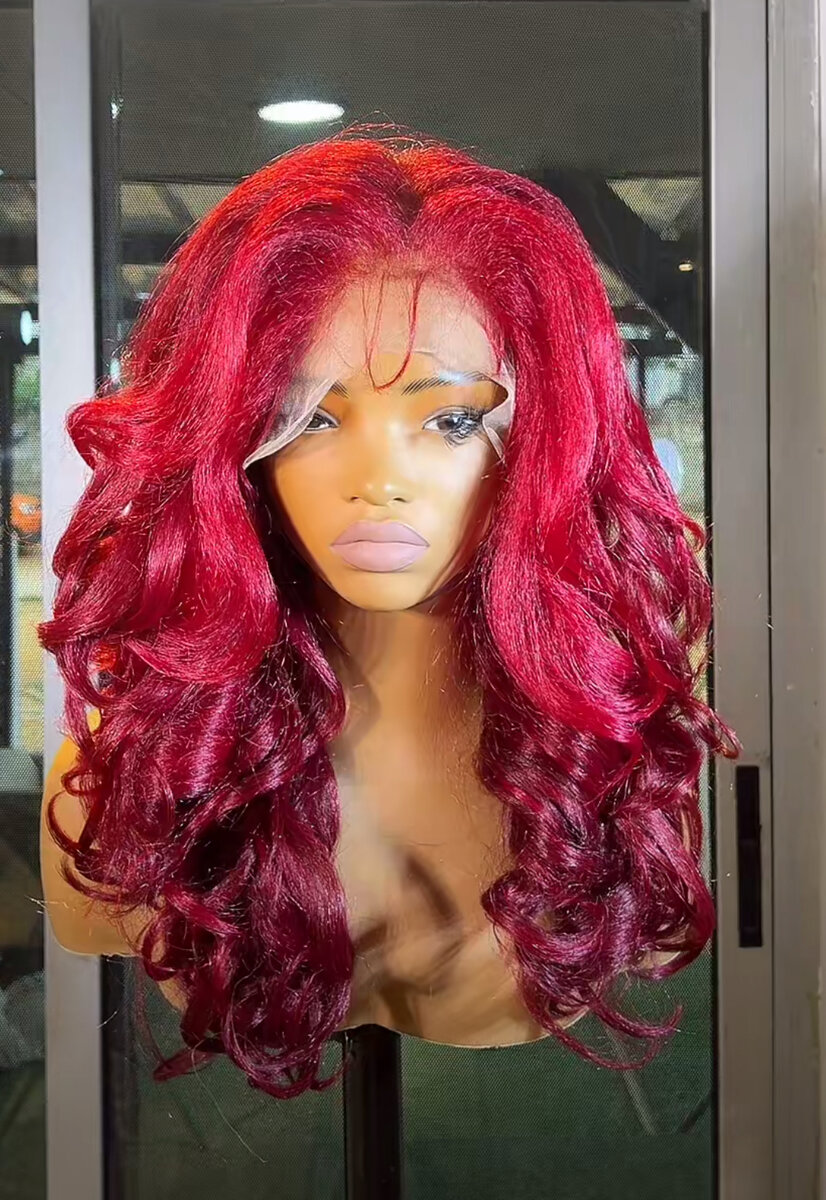 perruque synthétique de luxe