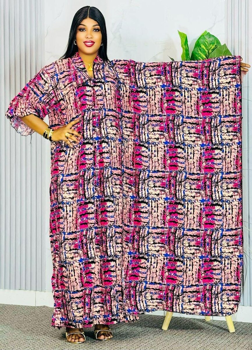 Robe Longue Imprimée Femme