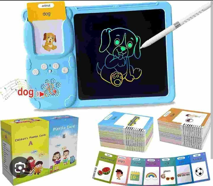 Writing board card reader