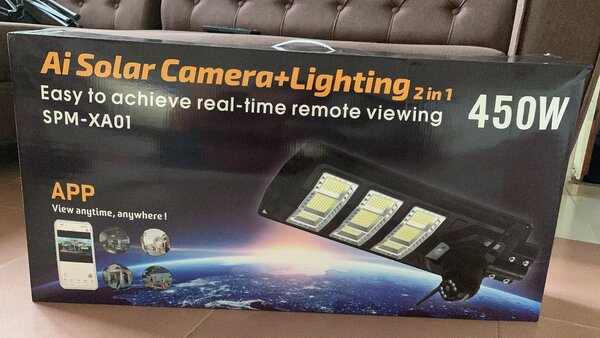 4G Solar Street light PTZ Camera