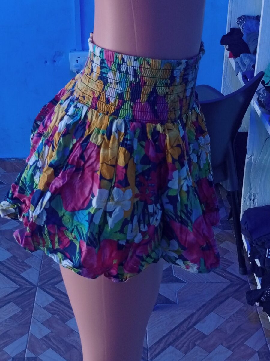 Skirts and crop tops