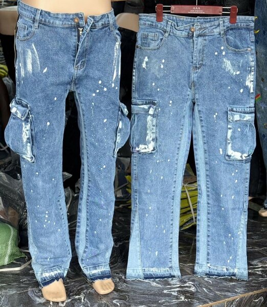 Jeans cargo décontractés