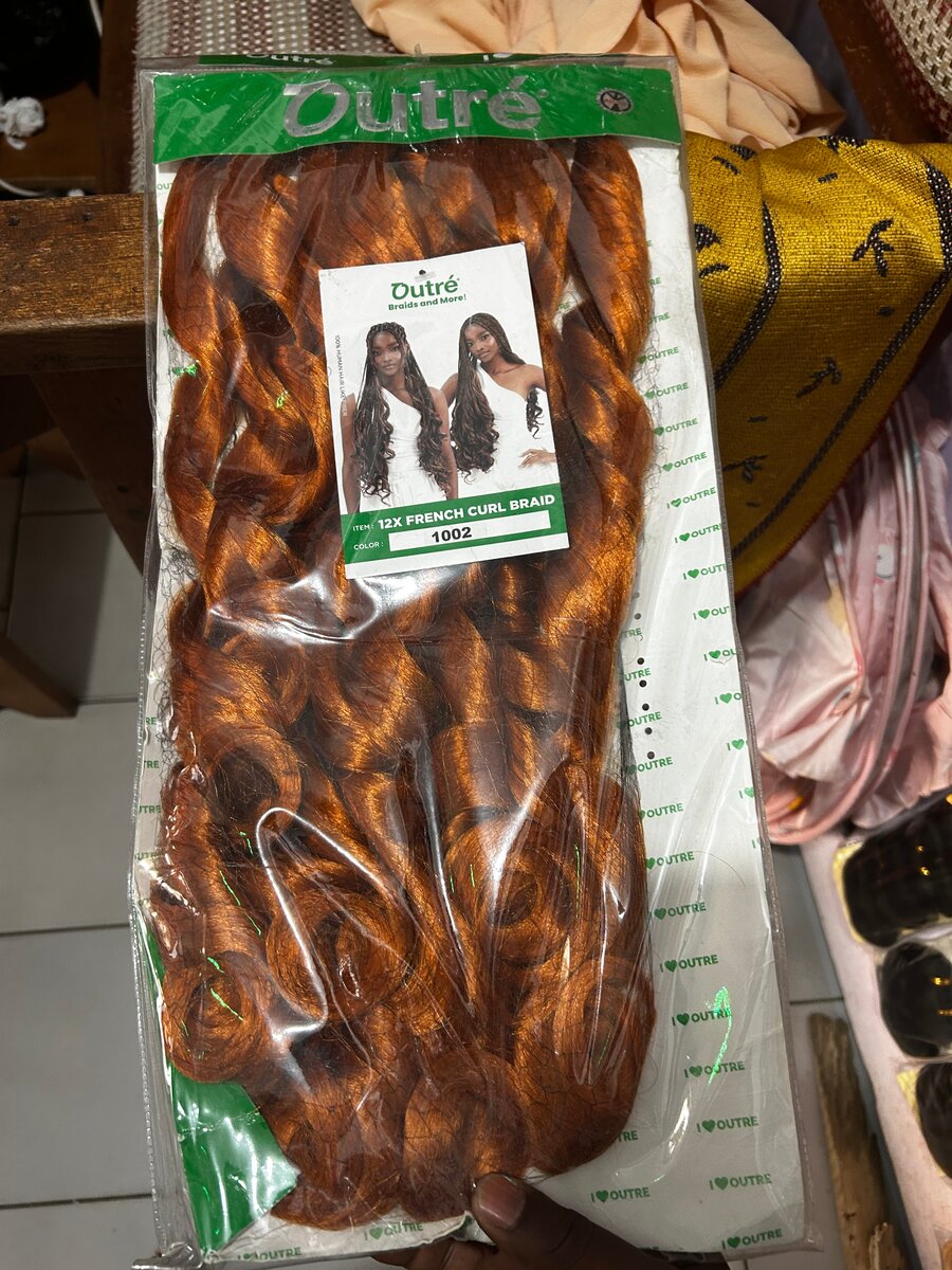 Mèches Outre  Bouclées