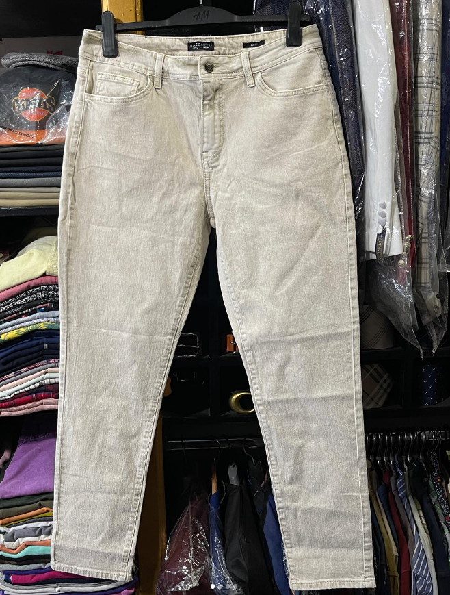 Biker Tattered Stretch Jeans