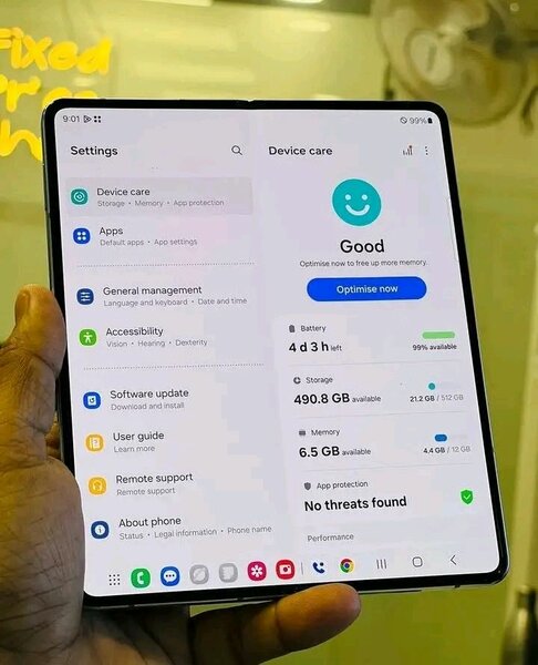 Smartphone Pliable 5G Z Fold5